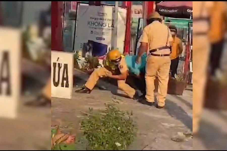 Công an TP HCM lên tiếng vụ CSGT khống chế người vi phạm giao thông