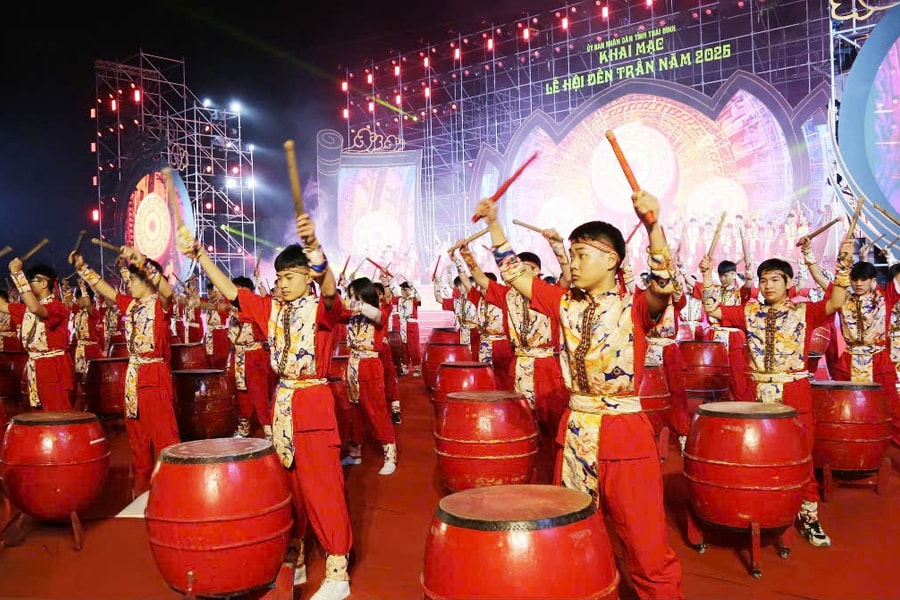 Lễ hội Đền Trần Thái Bình 2025: Tôn vinh giá trị di sản văn hóa, khơi dậy khát vọng phát triển