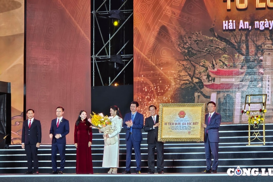 Hải Phòng: Cụm di tích Từ Lương Xâm đón nhận bằng xếp hạng di tích quốc gia đặc biệt