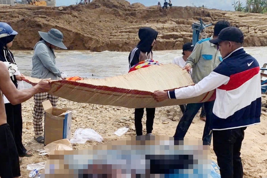 Kon Tum: Lái ghe đi làm, nam thanh niên bị lật ghe rơi xuống sông tử vong