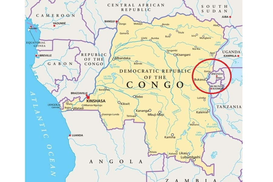 Quân nổi dậy M23 tiếp tục tiến vào thành phố thứ hai ở CHDC Congo