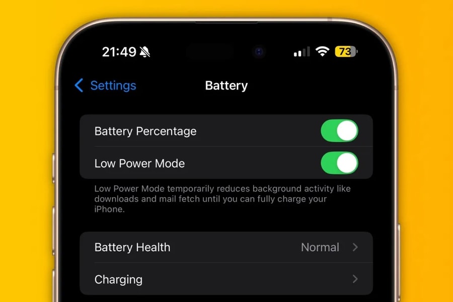 Chế độ tiết kiệm điện làm chậm iPhone của bạn?