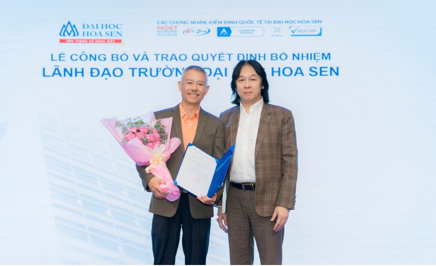 GS.TS Trương Nguyện Thành được bổ nhiệm Phó Chủ tịch Hội đồng Cố vấn trường Đại học Hoa Sen