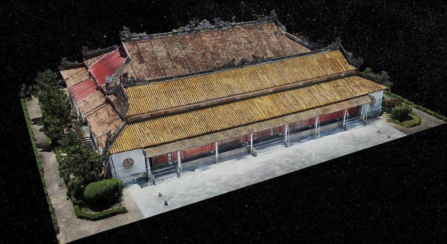 Huế thực hiện số hóa toàn bộ di tích Điện Thái Hòa