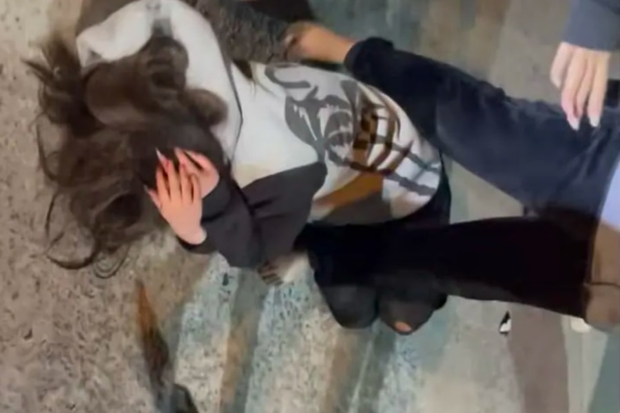 Công an vào cuộc vụ cô gái bị hành hung ở hồ điều hòa phường Yên Sở