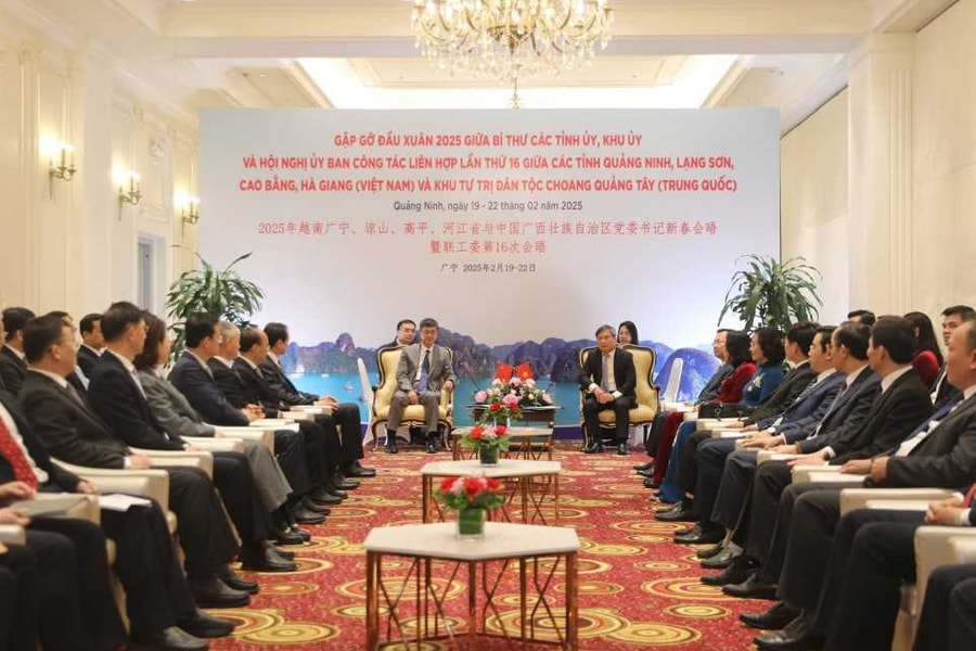 Bí thư Tỉnh ủy Quảng Ninh hội kiến Bí thư Khu ủy Khu tự trị Dân tộc Choang Quảng Tây