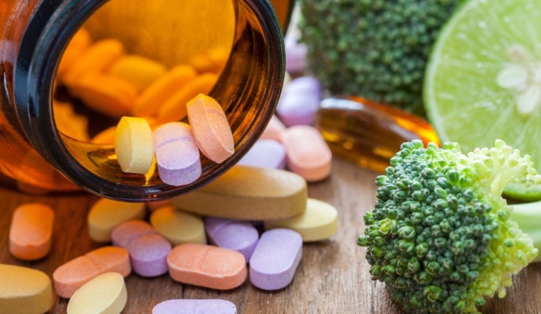 Thực phẩm bổ sung không được ghi, công bố khuyến cáo sức khỏe, công dụng của thành phẩn bổ sung