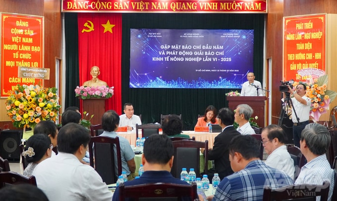 Phát động Giải Báo chí Kinh tế Nông nghiệp lần VI năm 2025