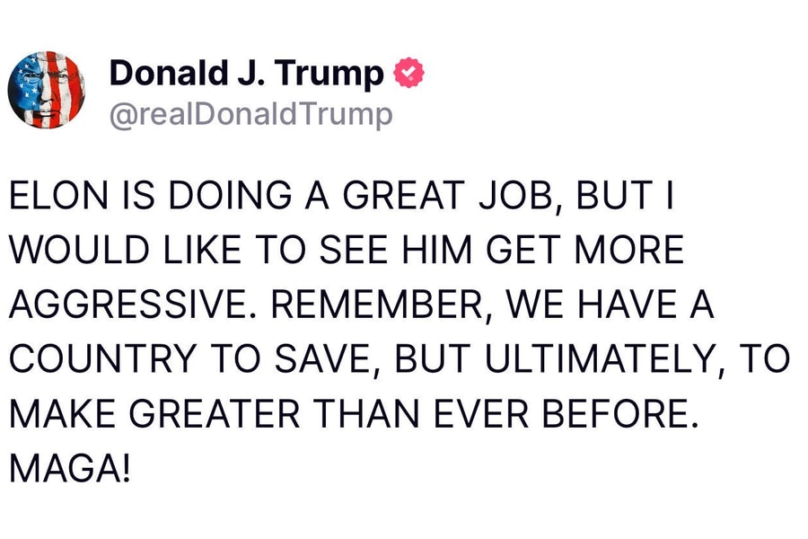 Ông Trump kêu gọi tỷ phú Musk 'quyết liệt hơn' trong việc thu hẹp bộ máy chính phủ