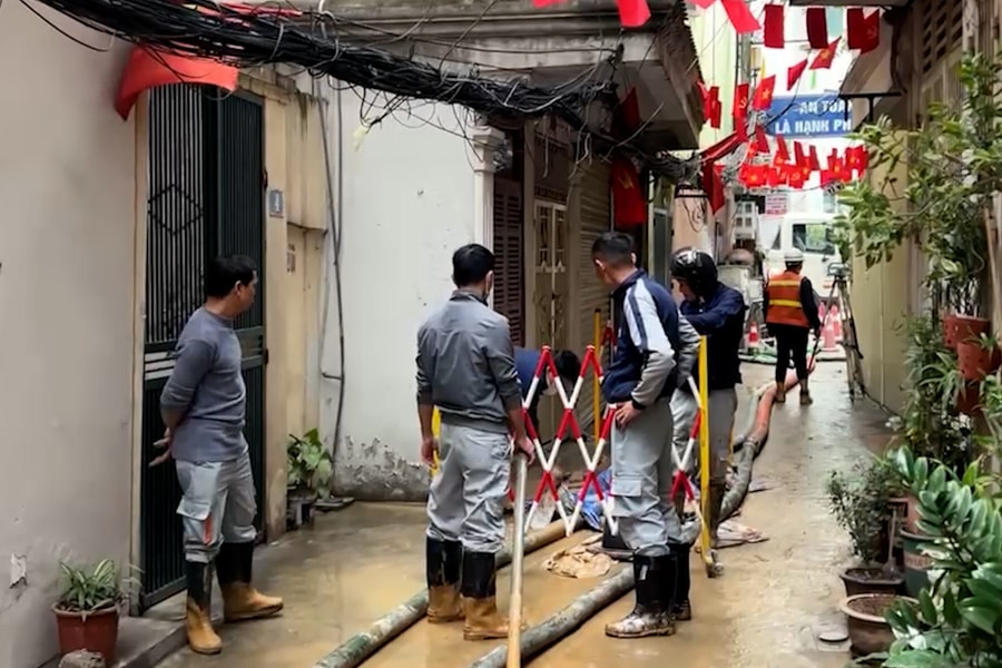 Hỗ trợ mỗi hộ dân bị ảnh hưởng 1 triệu đồng sau sự cố đào hầm metro