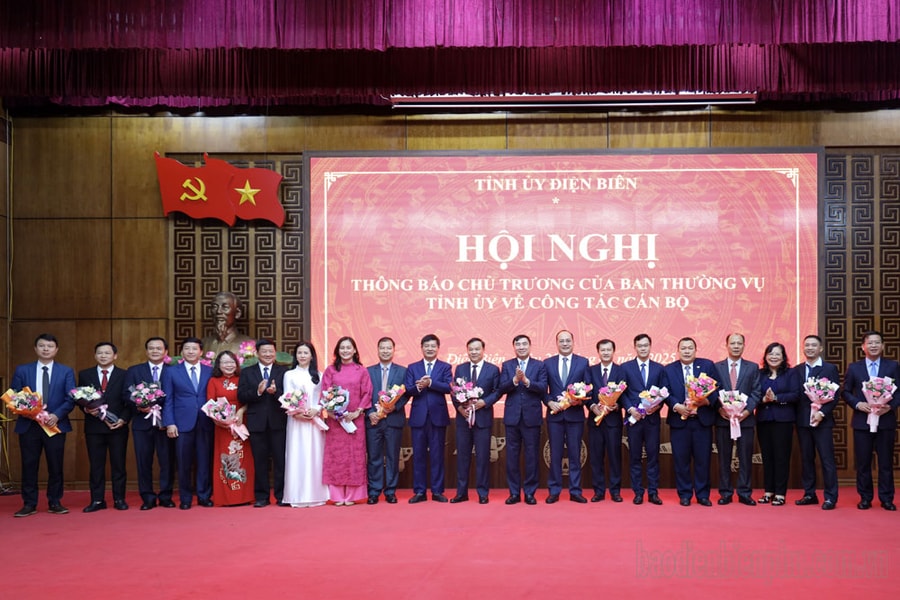 Điều động, bổ nhiệm lãnh đạo Báo Điện Biên Phủ và Đài Phát thanh và Truyền hình tỉnh Điện Biên