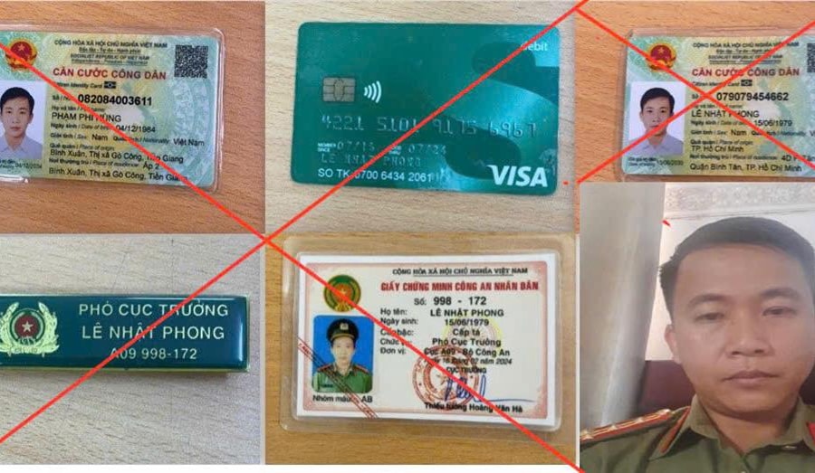 Bắt tạm giam đại tá công an giả, lừa đảo tài sản của người dân