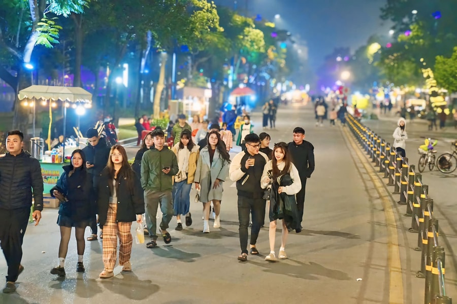 Phố đi bộ Bạch Đằng (Hải Dương) mở rộng quy mô sang 3 tuyến phố