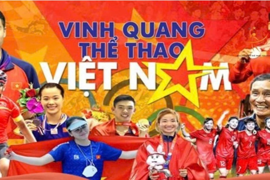 Chương trình 'Vinh quang Thể thao Việt Nam' diễn ra ngày 22/3 tại Hà Nội