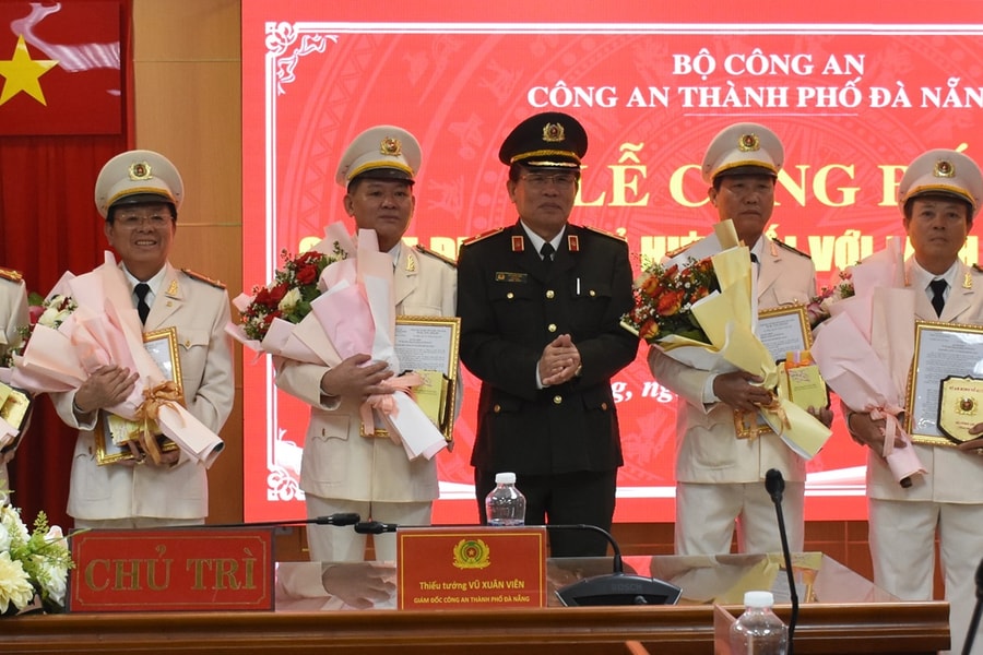 Bộ Công an quyết định giải thể công an quận, huyện tại Đà Nẵng từ ngày 1/3