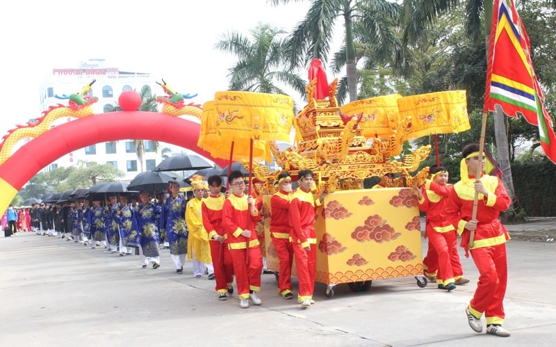 Trang nghiêm Lễ hội đền Xã Tắc xuân Ất Tỵ 2025