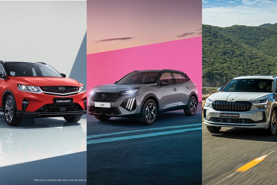 Nhìn lại 3 mẫu ô tô mới vừa ra mắt thị trường Việt Nam