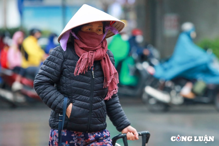 Không khí lạnh tràn về, miền Bắc lại chuẩn bị chuyển mưa rét