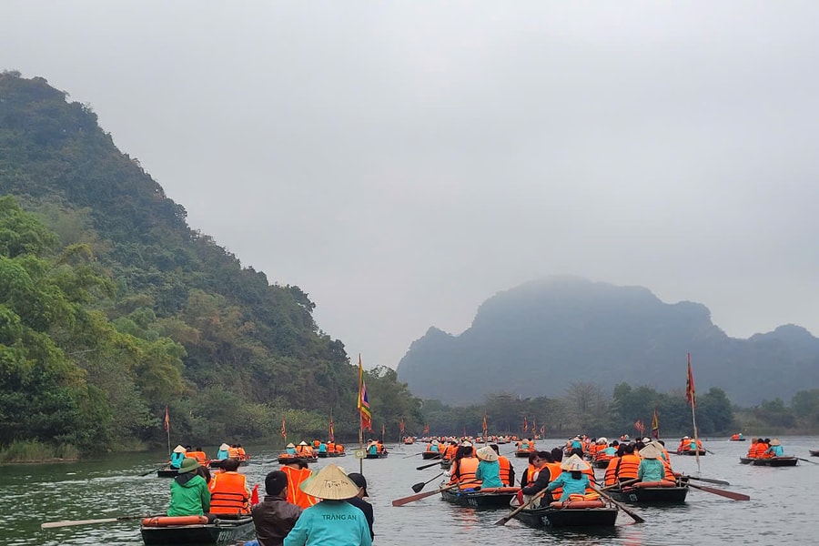 Doanh thu ngành du lịch Ninh Bình ước đạt trên 3.113 tỷ đồng trong 2 tháng đầu năm