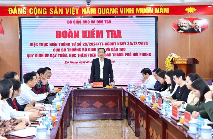 Hải Phòng: Hướng tới nền giáo dục lành mạnh, một nền giáo dục không thu tiền