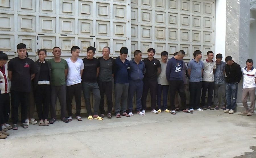 Triệt xóa 2 ổ nhóm đánh bạc quy mô lớn tại Nghệ An