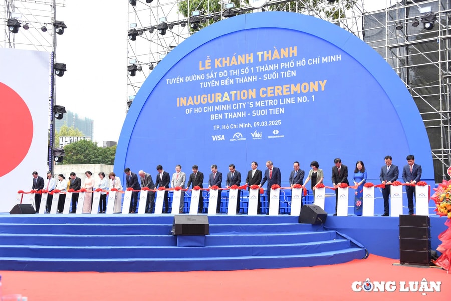 TP HCM khánh thành tuyến Metro số 1