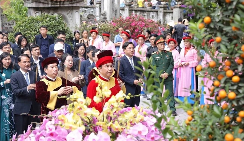 Phó Chủ tịch nước Võ Thị Ánh Xuân dự lễ khai hội Tây Thiên 2025