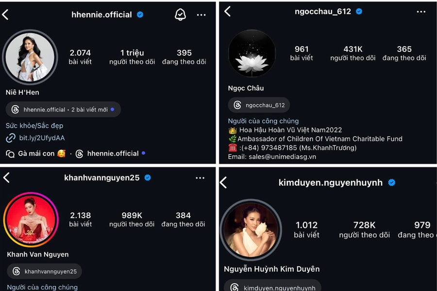 Hàng loạt hoa hậu, á hậu Việt Nam gỡ bỏ danh hiệu Miss Universe