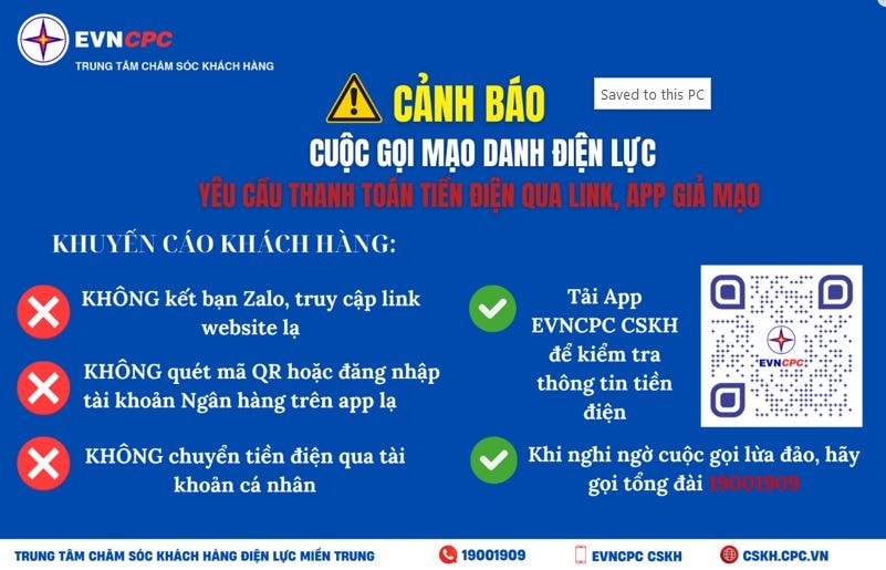 Cảnh báo tình trạng giả danh ngành điện lừa đảo