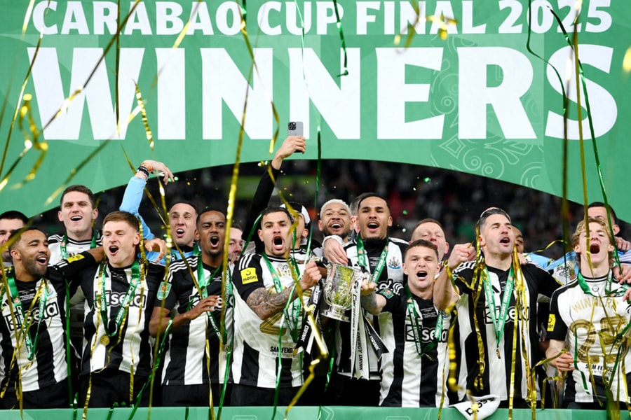 Đánh bại Liverpool, Newcastle lên ngôi Carabao Cup 2024/25