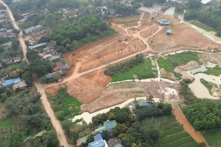 Hà Nội chỉ đạo khẩn trương kiểm tra, làm rõ vi phạm đất đai tại xã Thạch Hòa, huyện Thạch Thất