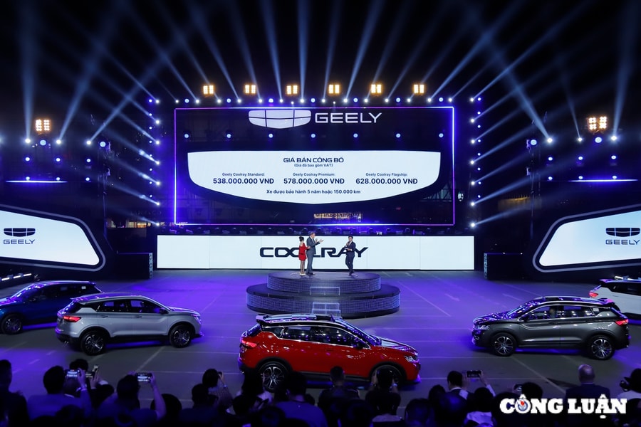 Geely Coolray chốt giá từ 538 triệu đồng tại Việt Nam, rẻ hơn hàng loạt đối thủ