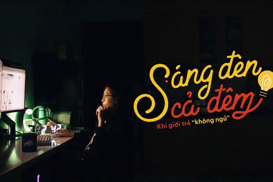 Sáng đèn cả đêm: Khi giới trẻ 'không ngủ'
