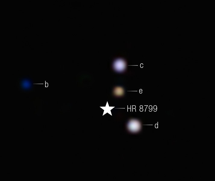 Kính viễn vọng James Webb chụp cận cảnh các hành tinh trong hệ sao trẻ