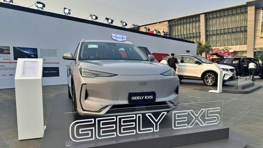 Sắp ra mắt xe điện Geely EX5, giá dự khiến khoảng 700-800 triệu đồng