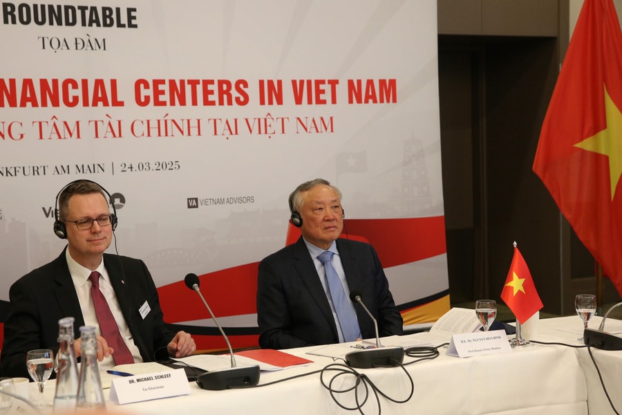 Doanh nghiệp Đức có thể là nhà đầu tư nước ngoài đầu tiên tại Trung tâm tài chính quốc tế của Việt Nam
