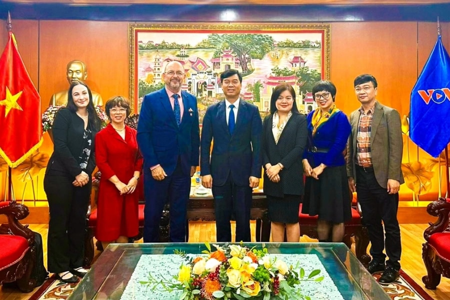 Đài Tiếng nói Việt Nam sẵn sàng hợp tác với các nước G4 trong việc sản xuất sản phẩm truyền thông