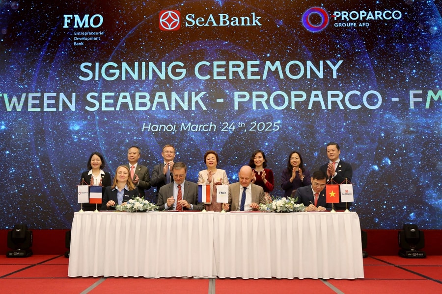 Hai tổ chức tài chính thuộc chính phủ Pháp và Hà Lan đầu tư 80 triệu USD cho SeABank