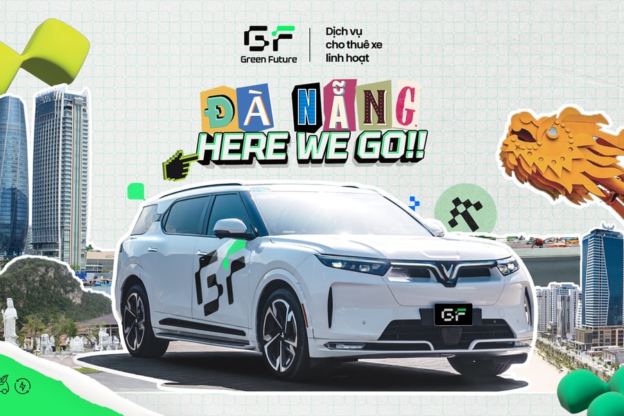 Green Future cho thuê và kinh doanh xe VinFast tại Đà Nẵng