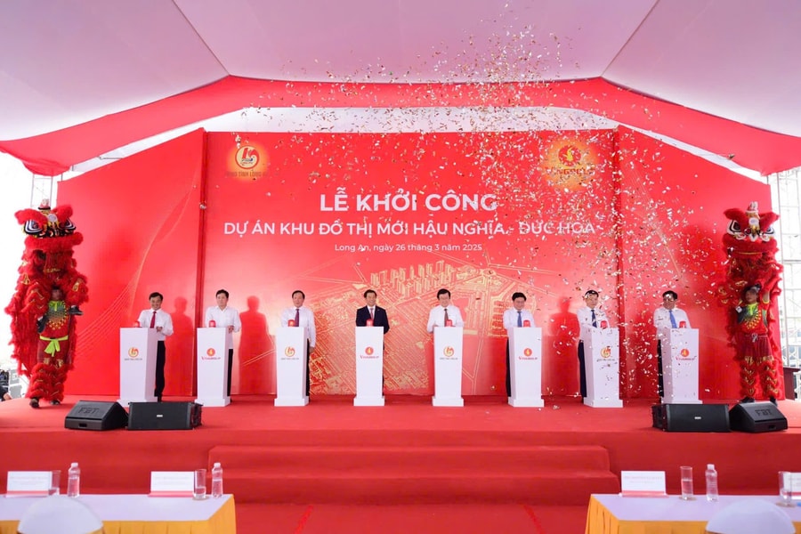 Vingroup khởi công Vinhomes Green City tại Long An