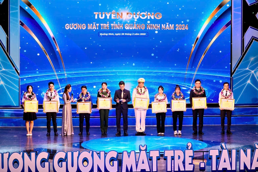 Quảng Ninh: Tuyên dương Gương mặt trẻ, Tài năng trẻ tiêu biểu năm 2024