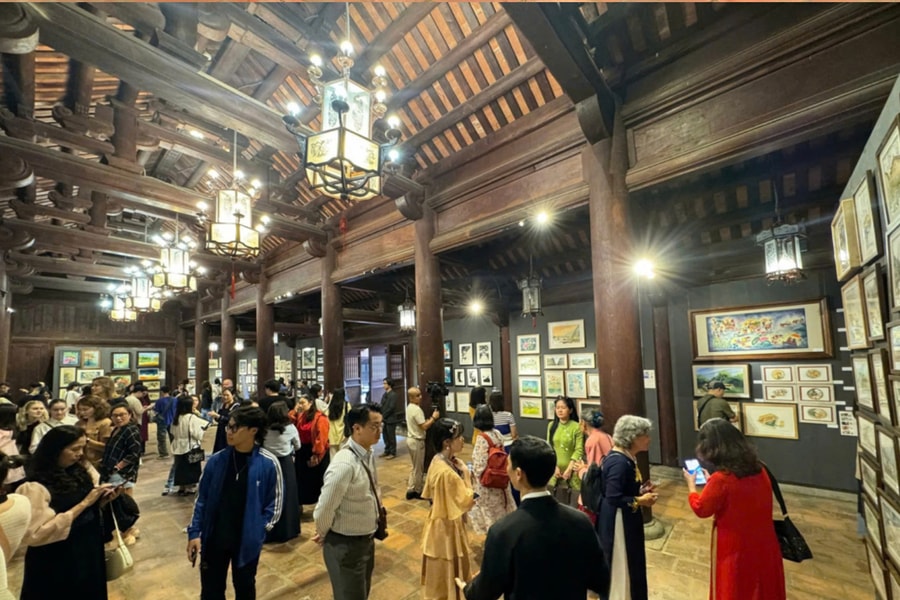 Trải nghiệm không gian nghệ thuật Hà Nội Art Fair 2025