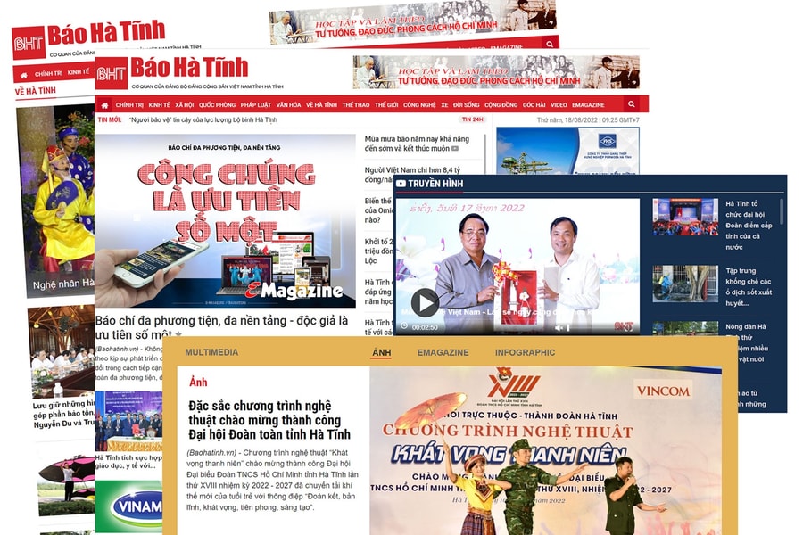 Hà Tĩnh, Quảng Bình: Hợp nhất Báo và Đài Phát thanh - Truyền hình