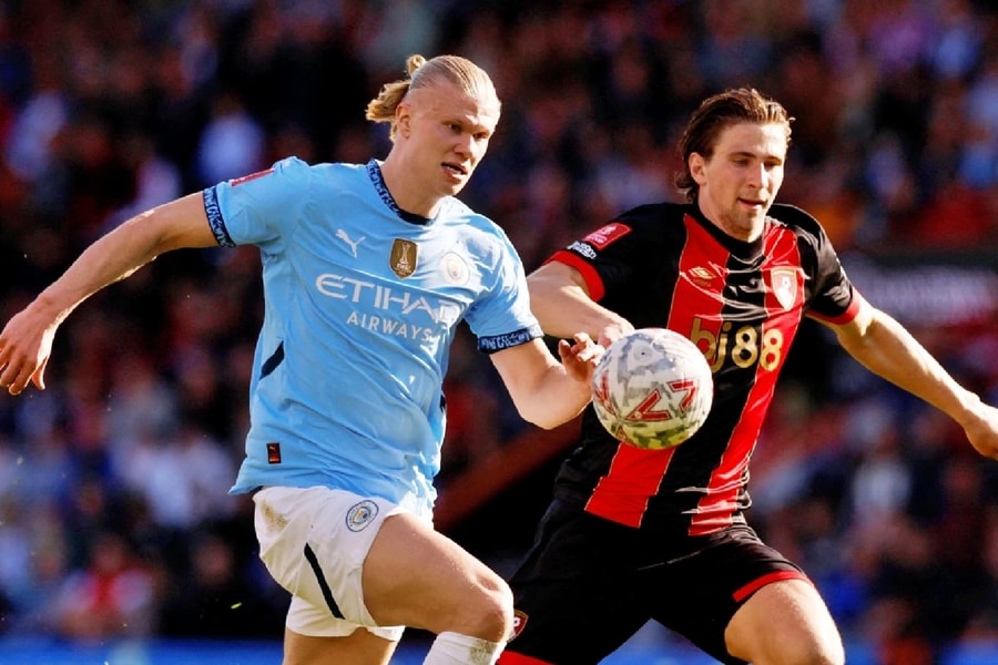 Ngược dòng thắng Bournemouth, Man City giành vé vào bán kết FA Cup
