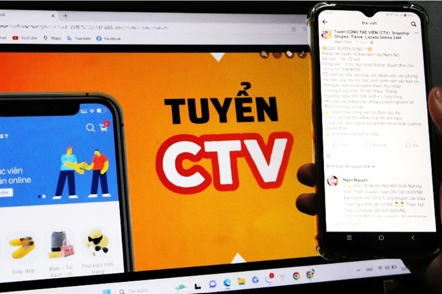 Nghệ An: Cảnh báo thủ đoạn lừa đảo bằng hình thức cộng tác viên chốt đơn hàng online