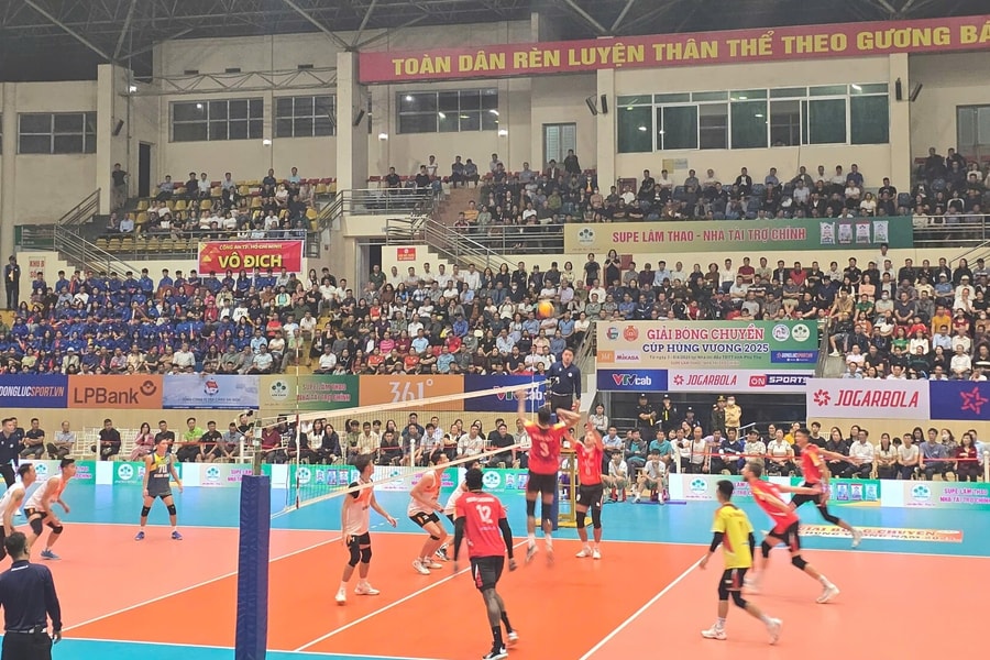 Khai mạc Giải bóng chuyền Cúp Hùng Vương 2025: Hứa hẹn những trận cầu nảy lửa trên quê hương Đất Tổ