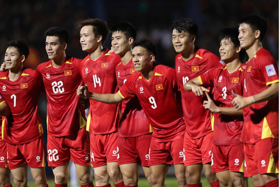 Đội tuyển Việt Nam thăng hạng trên bảng xếp hạng thế giới