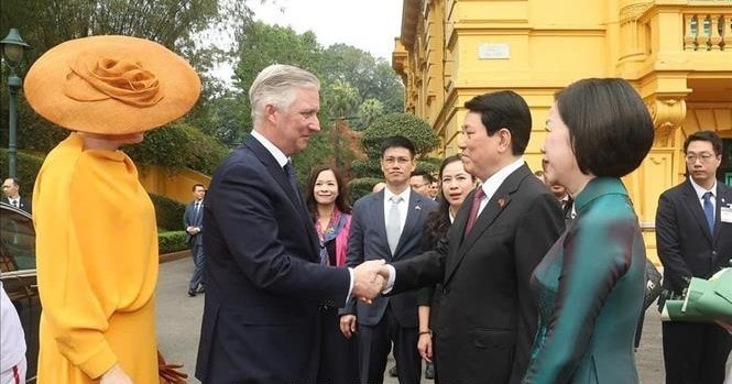 Nhà Vua và Hoàng hậu Bỉ kết thúc tốt đẹp thăm cấp Nhà nước đến Việt Nam