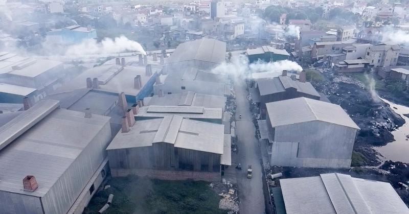 Lập đoàn kiểm tra liên ngành các cụm công nghiệp, làng nghề, cơ sở gây ô nhiễm cao tại Hà Nội, TPHCM