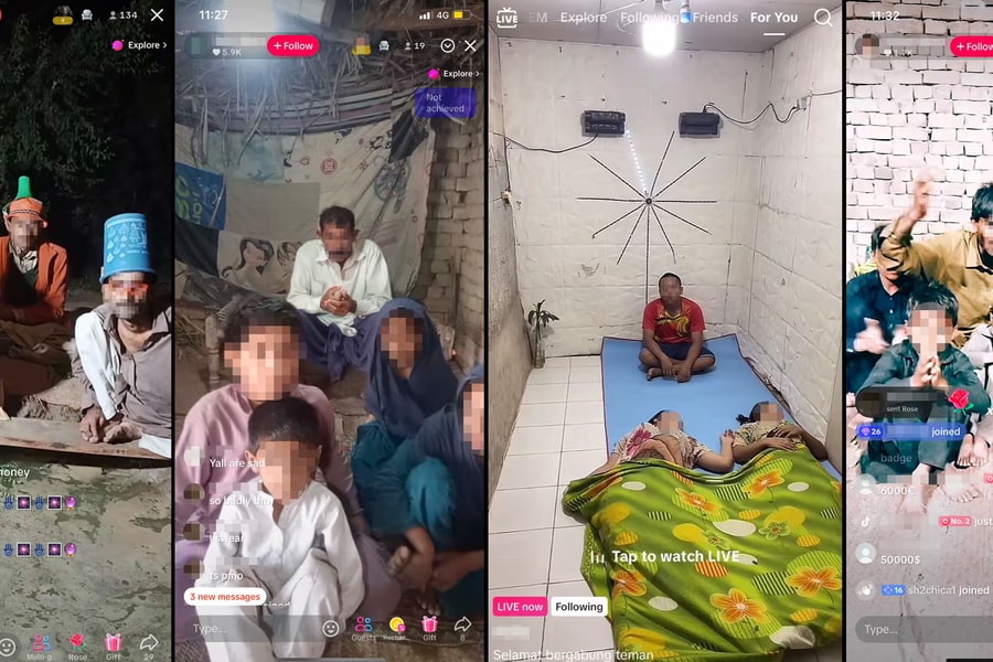 Vấn nạn trẻ em nghèo bị ép livestream ăn xin trên TikTok